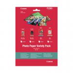 Canon Photo Paper Variety Pack and 10x15cm (Pack of 20) 0775B079 CO60010