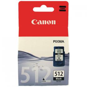 Canon PG-512 Inkjet Cartridge High Yield Black 2969B001 CO61700