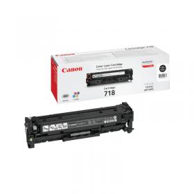 Canon 718BK Toner Cartridge Black 2662B002 CO62863