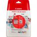 Canon CLI-581XL Inkjet Cartridge High Yield + Photo Paper Value Pack CMYK (Pack of 4) 2052C004 CO65205