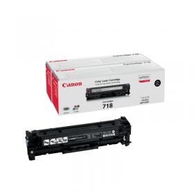 Canon 718VP Toner Cartridges Black Twin Value Pack 2662B005 CO65343