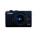 Canon EOS M200 Digital Camera With EF-M 15-45mm Lens Black 3699C028