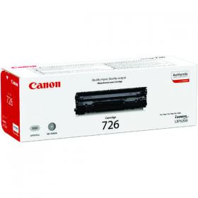 Canon 726 Toner Cartridge Black 3483B002 CO67532
