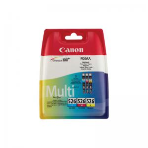 Click to view product details and reviews for Canon Cli 526 Ink Cartridges Cmy Multipack 4541b018 Co67928.