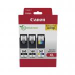 Canon PG-560XL x2/CL-561XL Inkjet Cartridge High Yield Multi Value Pack Black/Colour 3712C009 CO67951