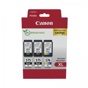 Click to view product details and reviews for Canon Pg 575xl X 2cl 576xl Ink Cartridges High Yield Kcmy 4x6 In.