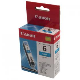 Canon BCI-6C Cyan Inkjet Cartridge 4707A002 CO86482