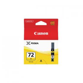 Canon PGI-72Y Inkjet Cartridge Yellow 6406B001 CO90217