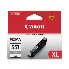 Canon CLI-551XLGY Inkjet Cartridge High Yield Grey 6447B001 CO90454