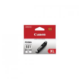Canon CLI-551XLGY Inkjet Cartridge High Yield Grey 6447B001 CO90454