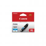 Canon CLI-551C XL High Yield Inkjet Cartridge Cyan 6444B001 CO90493