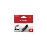 Canon CLI-551BK XL High Yield Inkjet Cartridge Black 6443B001 CO90494