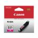 Canon CLI-551M Ink Cartridge Magenta 6510B001 CO90524