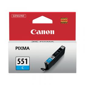 Canon CLI-551C Inkjet Cartridge Cyan 6509B001 CO90555