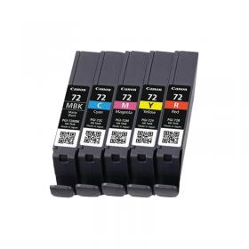 Canon PGI-72 Ink Cartridges PBKGYPMPCCO Multipack 6403B007 CO97421