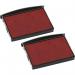 COLOP E/2600 Red Replacement Pads - Pack of 2 107795