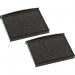 COLOP E/2800 Black Replacement Pads - Pack of 2 107808