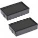 COLOP E/0010 Black Ink Pads (was E/4910) - Pack of 2  108034