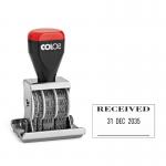 COLOP 04060/L1 RECEIVED Rubber Date Stamp