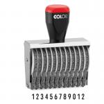 COLOP 07012 7mm 12 Band Rubber Numbering Stamp