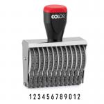 COLOP 09012 9mm 12 Band Rubber Numbering Stamp