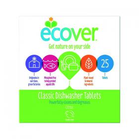 Ecover Dishwasher Tablets (Pack of 25) KEVDT CPD00154