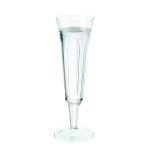 Plastic Champagne Glasses Clear (Pack of 10) 510030 CPD02570