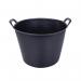 Flexi Tub 42 Litre Black 0907106 CPD09755