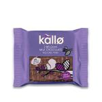 Kallo Belgian Milk Chocolate Rice Cake Thins Two Pack (Pack of 30) 0401230 CPD11573