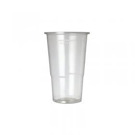 Plastic Half Pint Glass Clear (50 Pack) 0510033 CPD16131