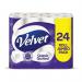 Velvet Classic Quilted Toilet Roll 3-Ply 150 Sheets Per Roll (Pack Of 24) 1102049 CPD16613