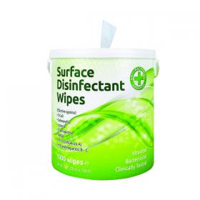 2Work Disinfectant Wipe (Pack of 1000) CPD24008 CPD24008