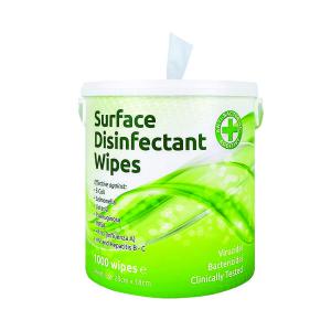 Image of 2Work Disinfectant Wipe Pack of 1000 CPD24008 CPD24008