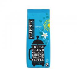 Clipper Fairtrade Decaffeinated Coffee Roast and Ground Organic 227g CTN268 CPD24564