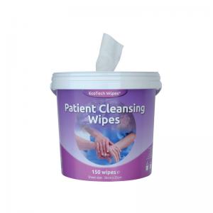 EcoTech White Patient Cleansing Wipes Pack of 150 EBPC150 CPD24670