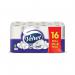 Velvet Classic Quilted Toilet Roll 3 Ply (Pack of 16) 1102202 CPD26898