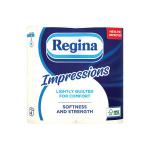 Regina Toilet Tissue Impressions 3-Ply (Pack of 4) HOREG003 CPD26924