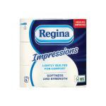 Regina Toilet Tissue Impressions 3-Ply (Pack of 9) HOREG004 CPD26925