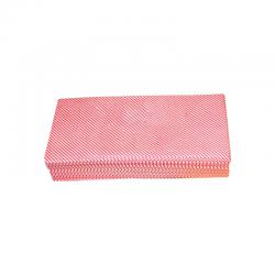 2Work Lightweight All Purpose Cloth 600x300mm Red (Pack of 50) CPD30021 CPD30021