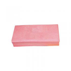 2Work Lightweight All Purpose Cloth 600x300mm Red (Pack of 50) CPD30021 CPD30021