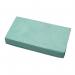 2Work Lightweight All Purpose Cloth 600x300mm Green (Pack of 50) CPD30023 CPD30023