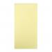 2Work Lightweight All Purpose Cloth 600x300mm Yellow (Pack of 50) CPD30025 CPD30025