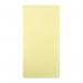 2Work Lightweight All Purpose Cloth 600x300mm Yellow (Pack of 50) CPD30025 CPD30025