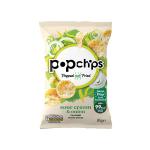 Popchips Crisps Sour Cream and Onion Share Bag 85g (Pack of 8) 0401237 CPD30870
