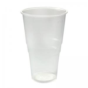 Photos - Glass Clear Plastic Pint Glasses  50 Pack 0510043 CPD31671 