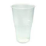 Plastic Pint Glass Clear (Pack of 50) 0510043 CPD31671