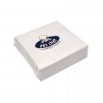 White 2-Ply Paper Napkins 400x400mm (Pack of 100) 0502122 CPD32101