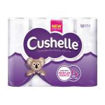 Cushelle Cushioned Toilet Roll (Pack of 12) 1102089 CPD43292