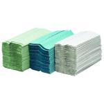 Maxima Green C-Fold Hand Towel 2-Ply White (Pack of 15) x160 Sheets KMAx5052 CPD43428