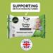 Cheeky Panda Biodegradable Bamboo Baby Wipes Packet of 60 Wipes (Pack of 12) BABYW-GBR CPD63016